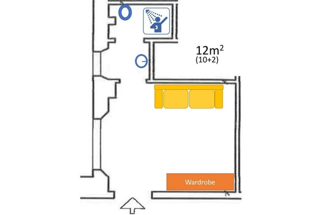 La Stanzetta - Very Small, No Kitchen Сиена Экстерьер фото